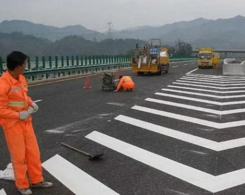 道路划线修复与维护_苏州道路划线